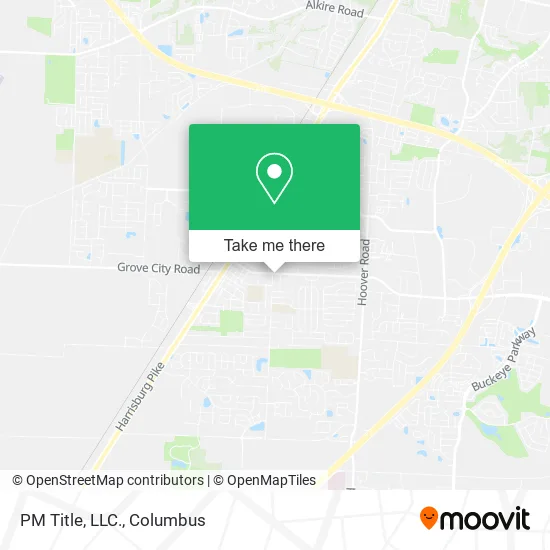 Mapa de PM Title, LLC.