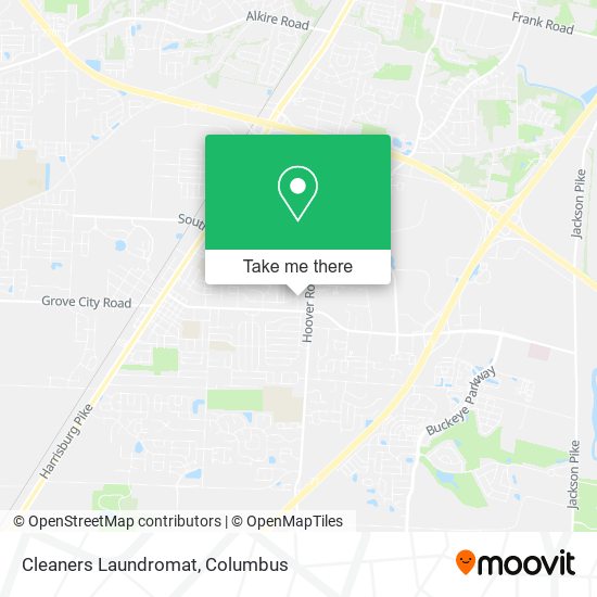 Mapa de Cleaners Laundromat