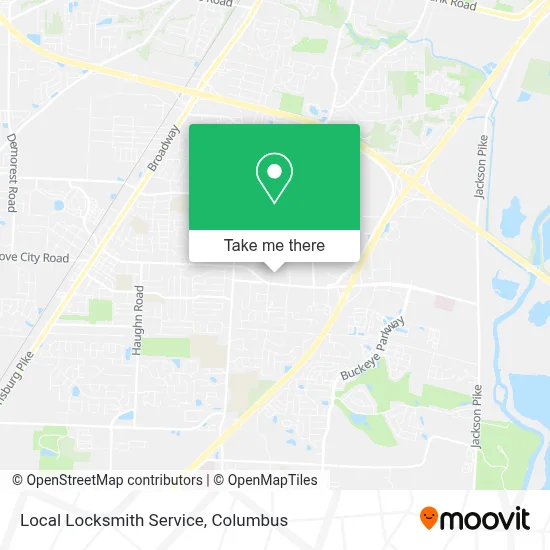 Local Locksmith Service map