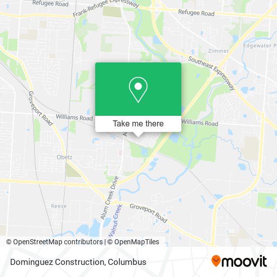 Dominguez Construction map