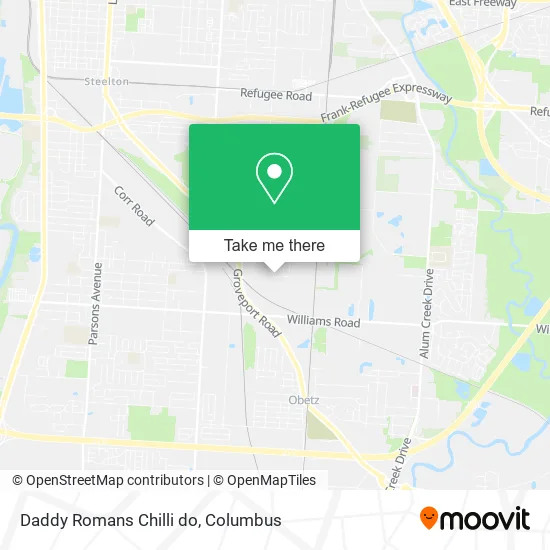 Daddy Romans Chilli do map