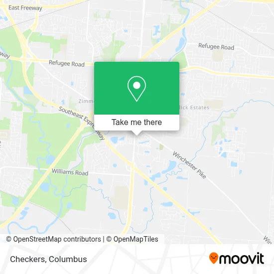 Checkers map