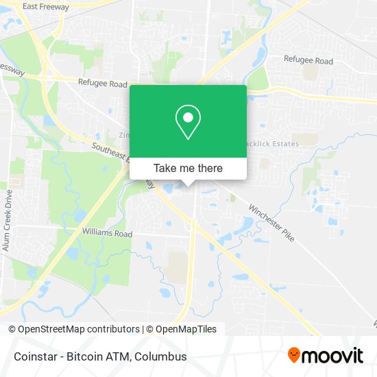 Coinstar - Bitcoin ATM map