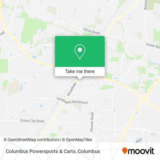 Mapa de Columbus Powersports & Carts