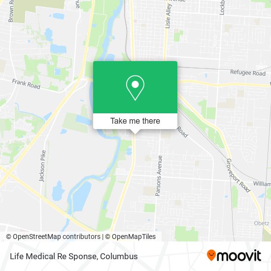 Life Medical Re Sponse map