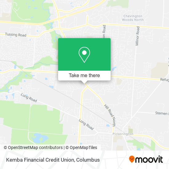 Kemba Financial Credit Union map