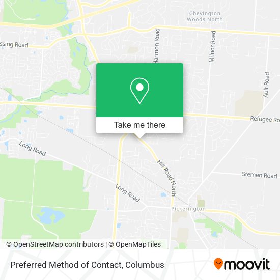 Preferred Method of Contact map