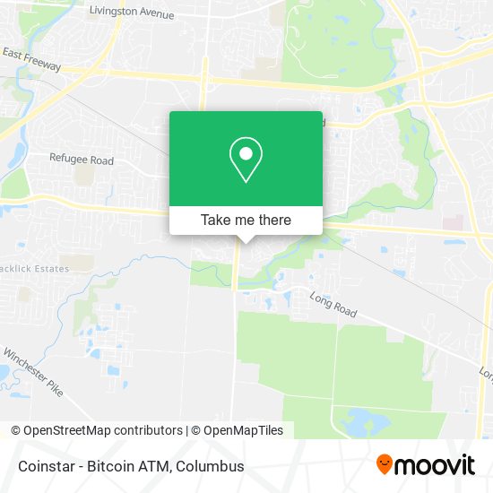 Mapa de Coinstar - Bitcoin ATM