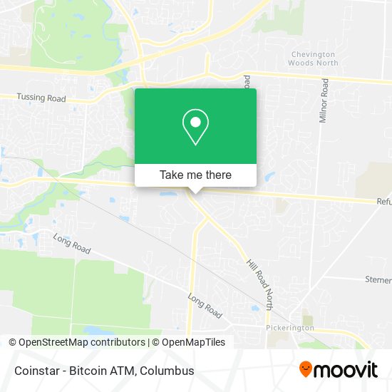 Coinstar - Bitcoin ATM map