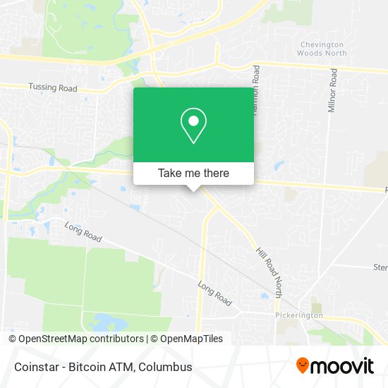 Coinstar - Bitcoin ATM map