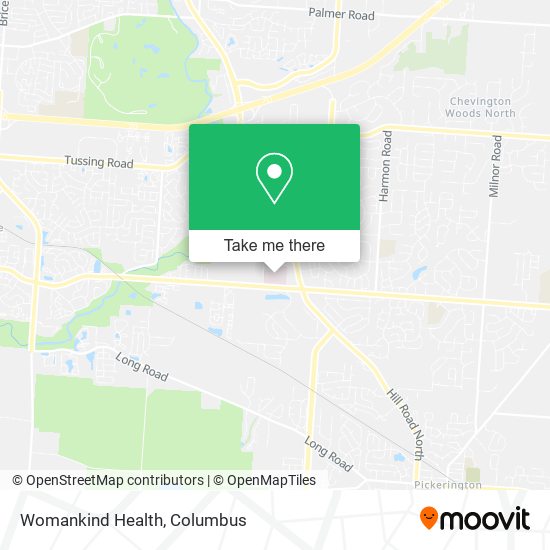 Womankind Health map