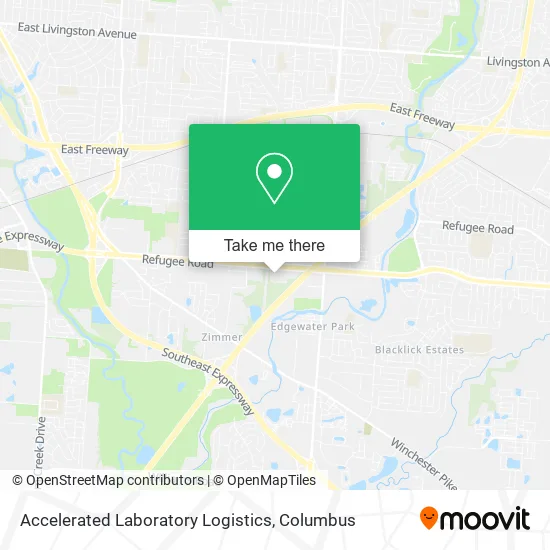 Accelerated Laboratory Logistics map