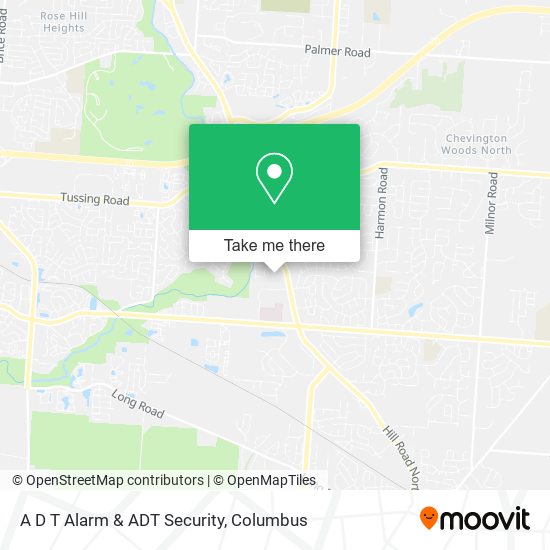 A D T Alarm & ADT Security map