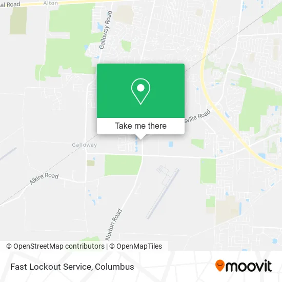 Fast Lockout Service map