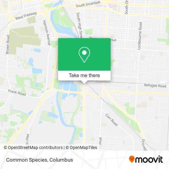 Mapa de Common Species