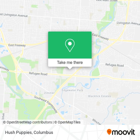 Hush Puppies map