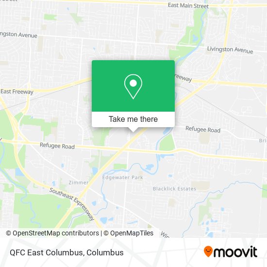 Mapa de QFC East Columbus