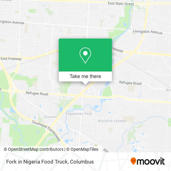 Fork in Nigeria Food Truck map