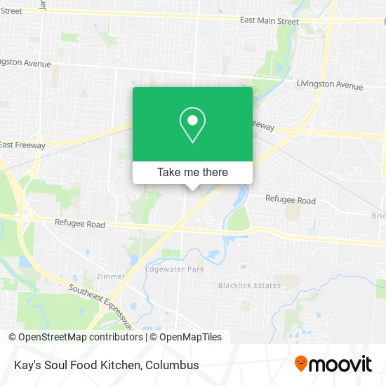 Mapa de Kay's Soul Food Kitchen