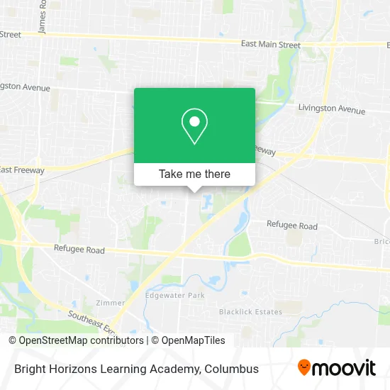 Bright Horizons Learning Academy map
