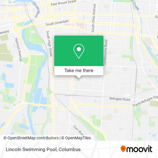 Lincoln Swimming Pool map