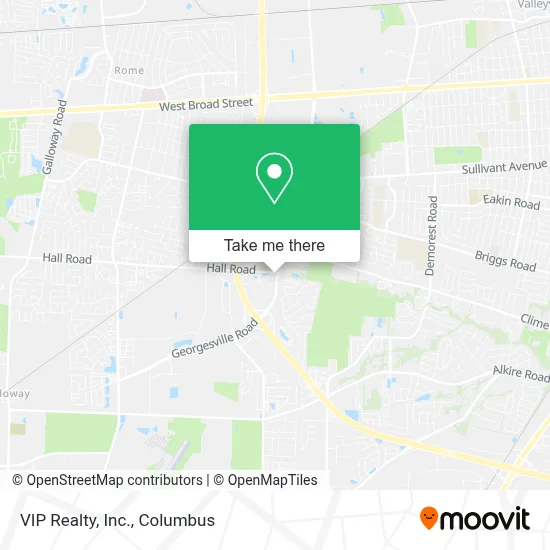 VIP Realty, Inc. map