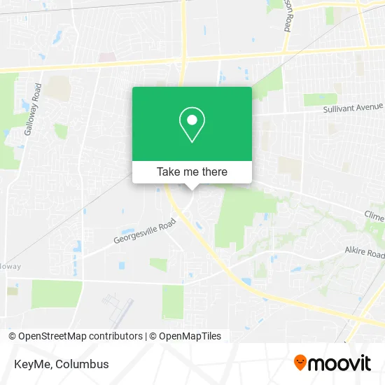 Mapa de KeyMe