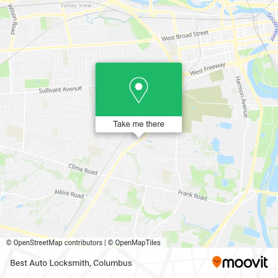 Best Auto Locksmith map