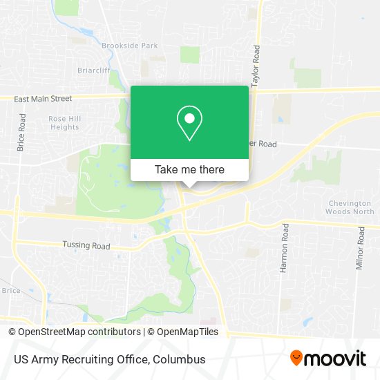 Mapa de US Army Recruiting Office
