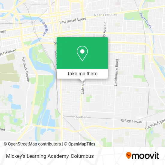 Mickey's Learning Academy map