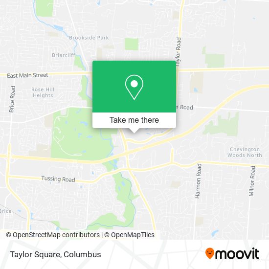 Mapa de Taylor Square