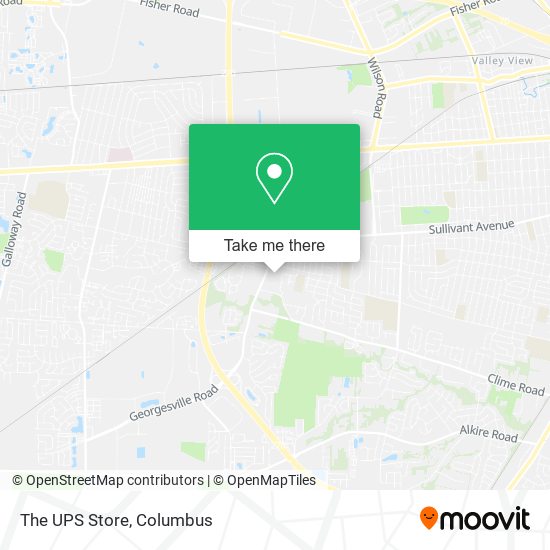 Mapa de The UPS Store