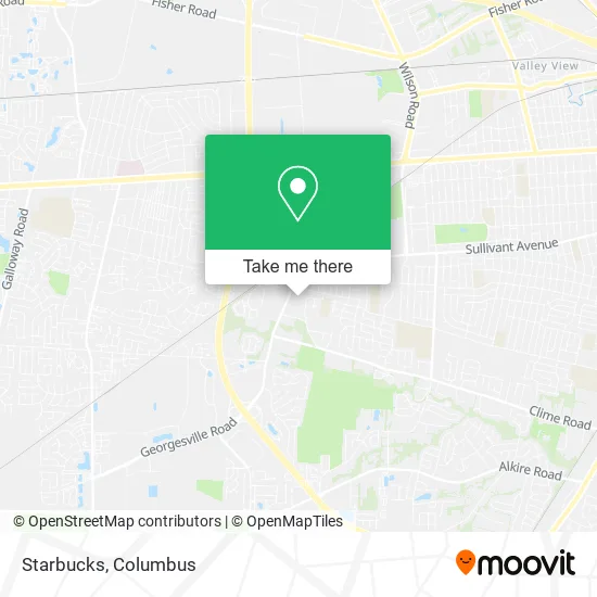 Starbucks map