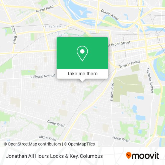 Jonathan All Hours Locks & Key map