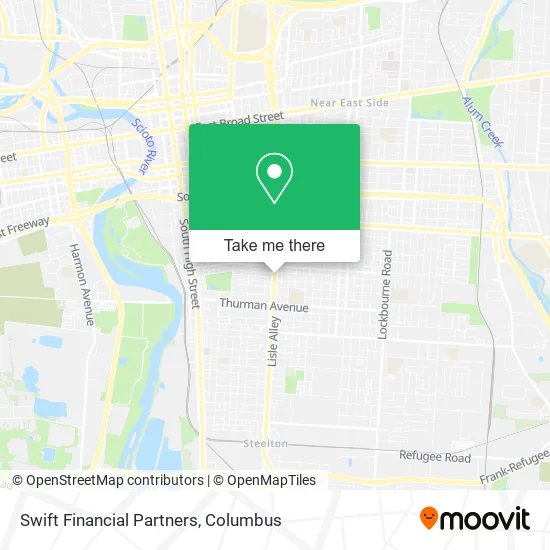 Swift Financial Partners map