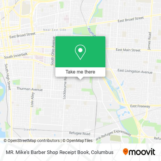 MR. Mike's Barber Shop Receipt Book map