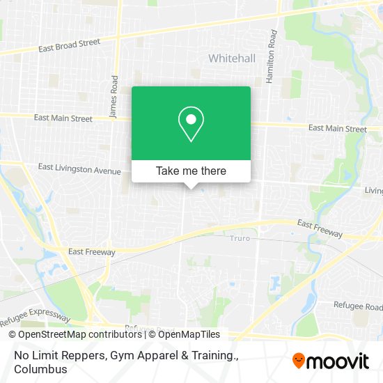 No Limit Reppers, Gym Apparel & Training. map