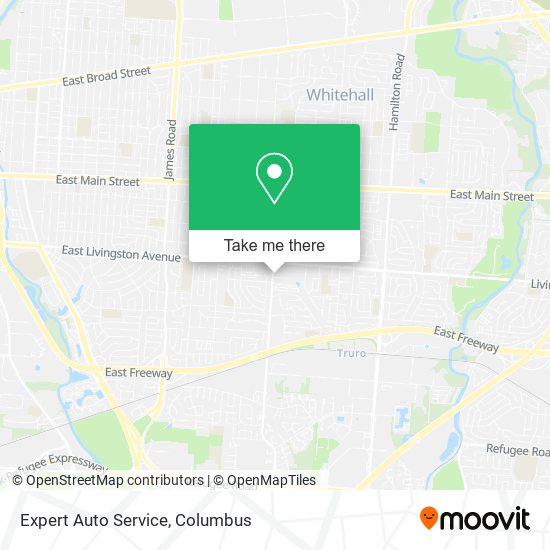 Mapa de Expert Auto Service