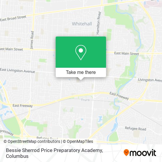 Mapa de Bessie Sherrod Price Preparatory Academy