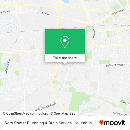 Roto-Rooter Plumbing & Drain Service map