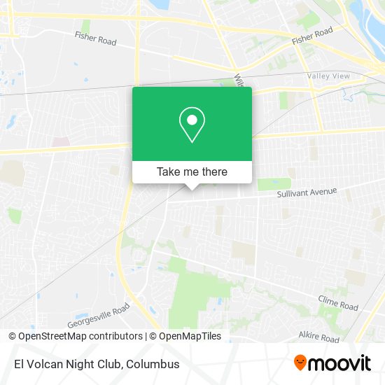 El Volcan Night Club map