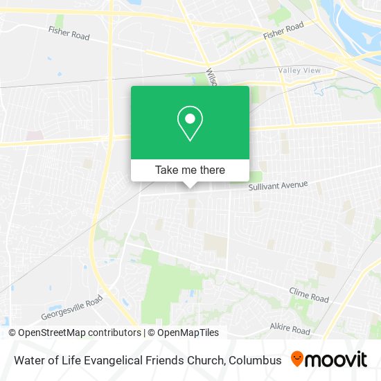 Water of Life Evangelical Friends Church map