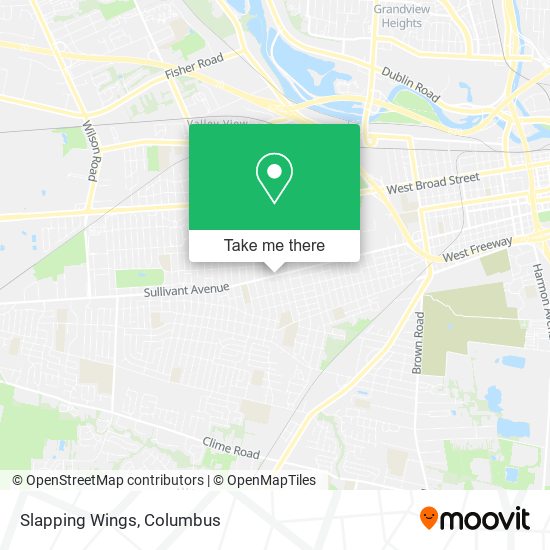 Mapa de Slapping Wings