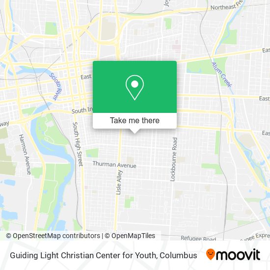 Guiding Light Christian Center for Youth map