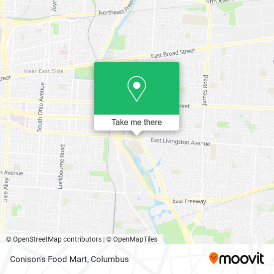 Mapa de Conison's Food Mart