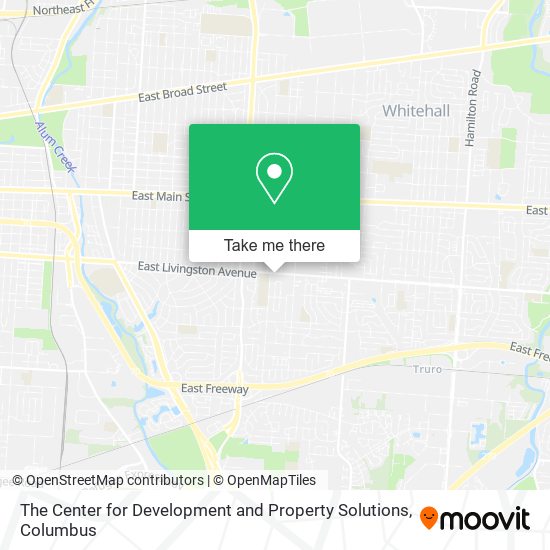 Mapa de The Center for Development and Property Solutions