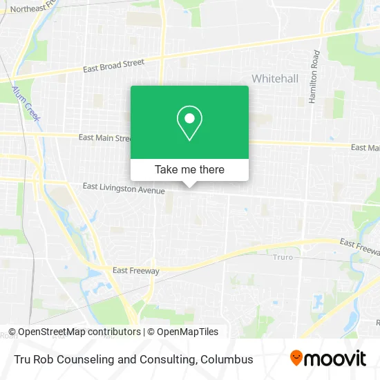 Tru Rob Counseling and Consulting map