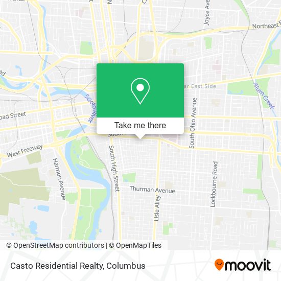 Mapa de Casto Residential Realty