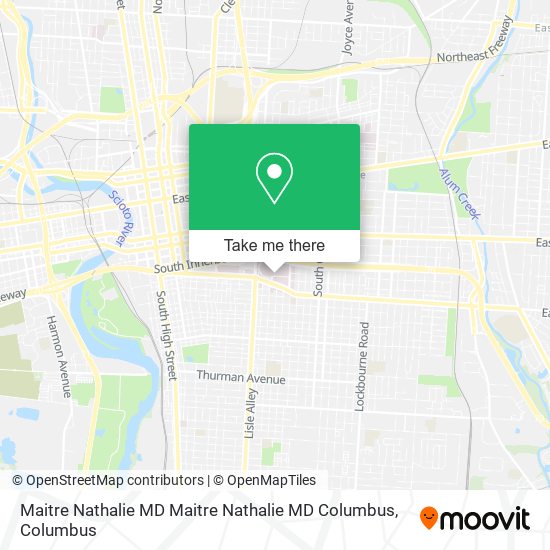 Maitre Nathalie MD Maitre Nathalie MD Columbus map
