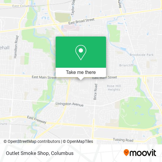 Mapa de Outlet Smoke Shop